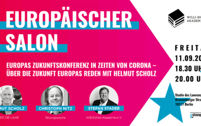 Europas Zukunftskonferenz in Zeiten von Corona – Über die Zukunft Europas reden mit Helmut Scholz